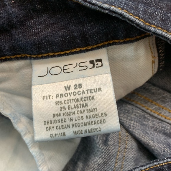 Joes jeans provocateur blue dark wash flare jeans Size 25 - Picture 12 of 16